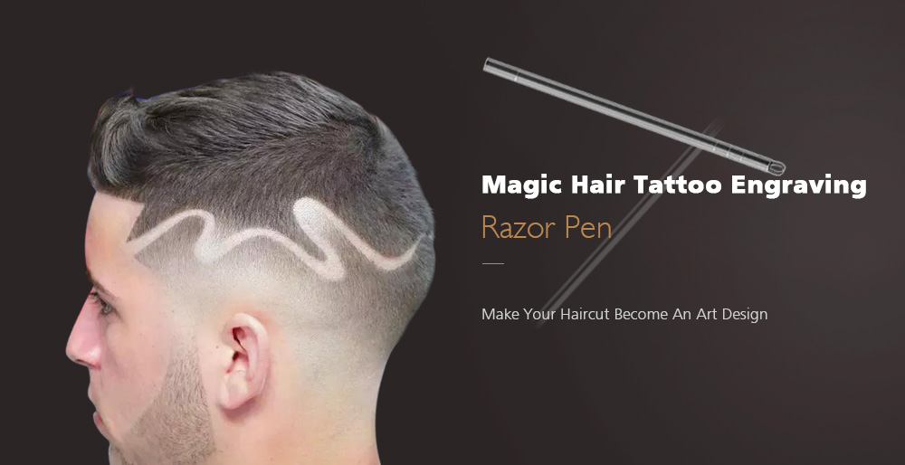Hair Tattoo Engraving Razor Pen Eyebrow Beard Shaping Tool 