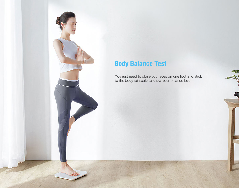 Xiaomi Smart Body Composition Scale Bluetooth 5.0 from Xiaomi youpin - White without Battery