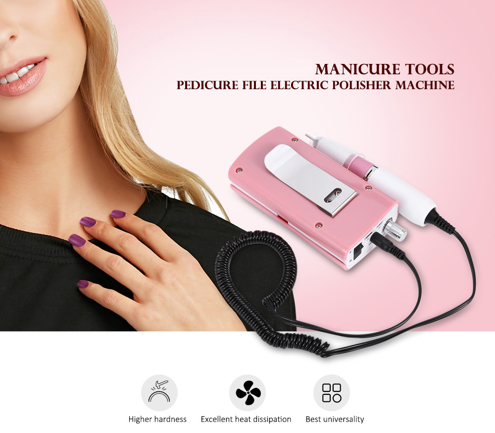 Nail Manicure Tools Electric Grinding Polisher Glazing Machine Pedicure Files