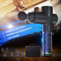 Tissue Massage Gun Muscle Massager Muscle Pain Management after Training Exercising Body Relaxation 