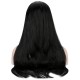 Long Straight Mixed Colors Black White Wigs Halloween Witch Cosplay Party