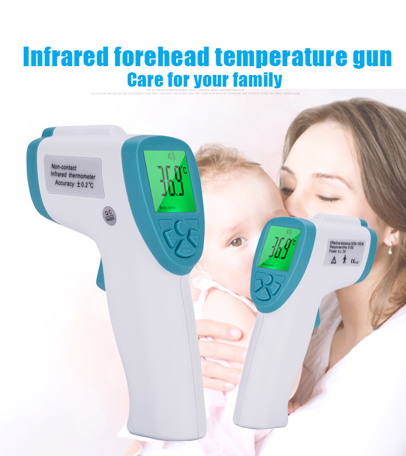 Non-contact Digital Infrared Electronic Thermometer for Body Forehead
